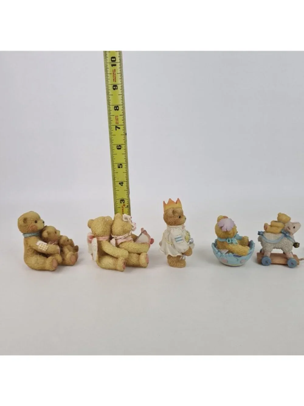 Set Of 5 Cherished Teddies Gloria Bunny Samantha Tyler 614387 Porcelain Figure